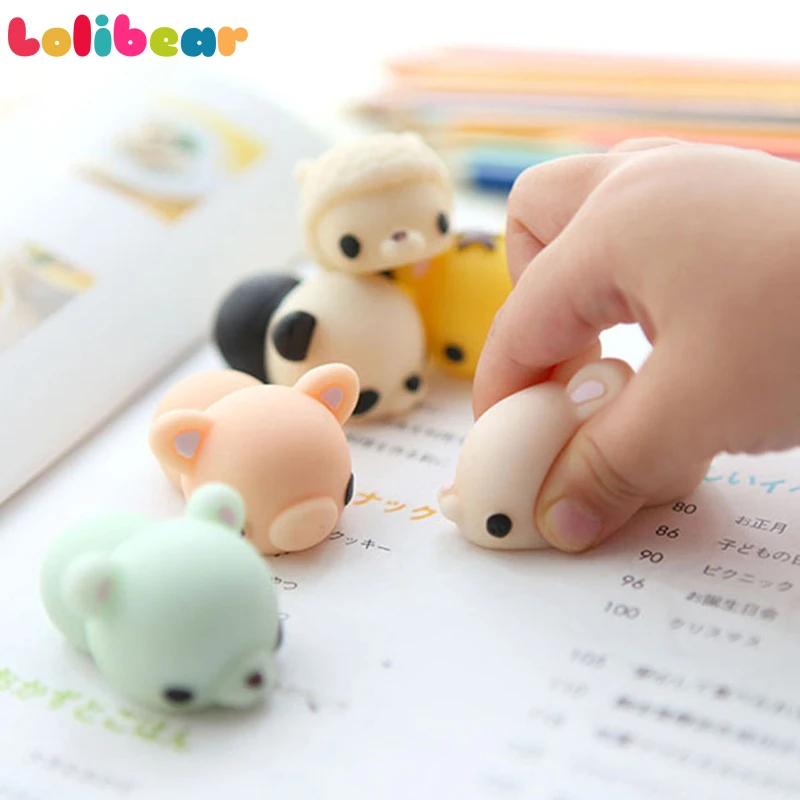Kawaii сквиши антистресс игрушка Давление уменьшить замедлить рост животного
