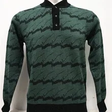 Горячая Распродажа модный Мужской Повседневный свитер для осени и зимы вязаный кашемировый пуловер-DL1359R