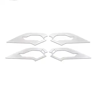 4pcs ABS Car Interior Door Handle Trim For Jaguar E-Pace E PACE 2018 2019 Accessories