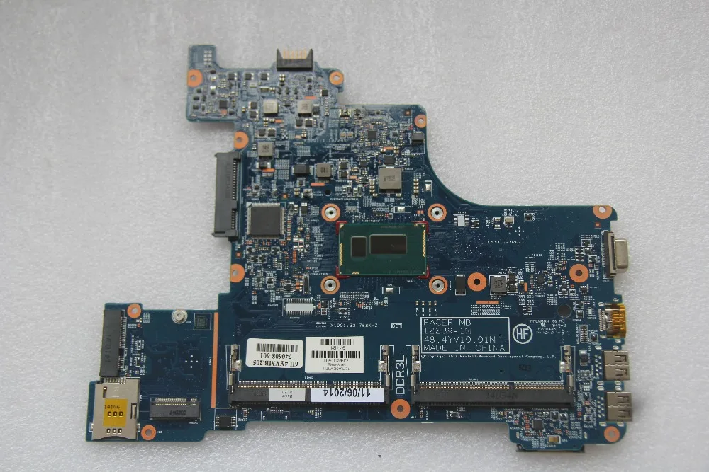 739851 601 12239 1N для HP Probook 430 G1 материнская плата ноутбука 48 4yv10.01n со стандартным ЦПУ DDR3