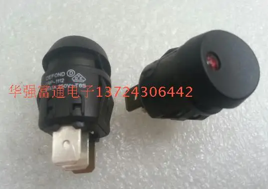 20 шт./лот Wheelock CRP-1112 круглый Кулисный переключатель 3 фута 2 шестерни с красным