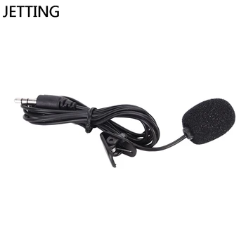 

JETTING Mini 1.5m Long Cable 3.5mm Jack Microphone Lavalier Tie Clip Microphones Microfono Mic For Speaking Speech Lectures