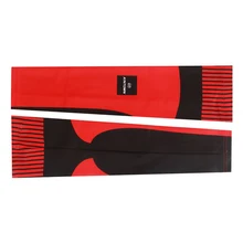 Красная велосипедная рукоятка велосипедная запонка на рукавах УФ Защита от солнца красный+ черный