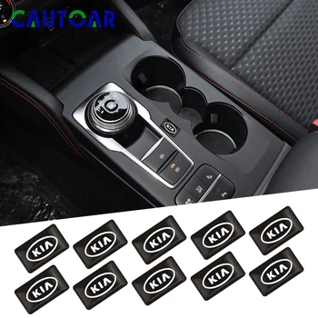 

Car Styling 50Pcs 3D Decoration Emblem Logo Stickers For kia Ceed Rio Sportage R K3 K4 K5 Ceed Sorento Cerato Optima Decals
