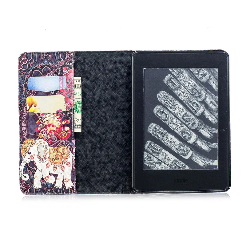 Смарт чехол для Amazon Kindle Paperwhite 1 2 3 Coque 6 дюймов электронная книга ультратонкая