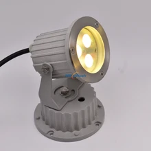 Уличный IP65 Водонепроницаемый 9 Вт Светодиодный светильник для газона, Спайк или круглая база, Светодиодный точечный светильник, 24 В, изменяющий цвет, светодиодный садовый светильник, 16 шт./лот