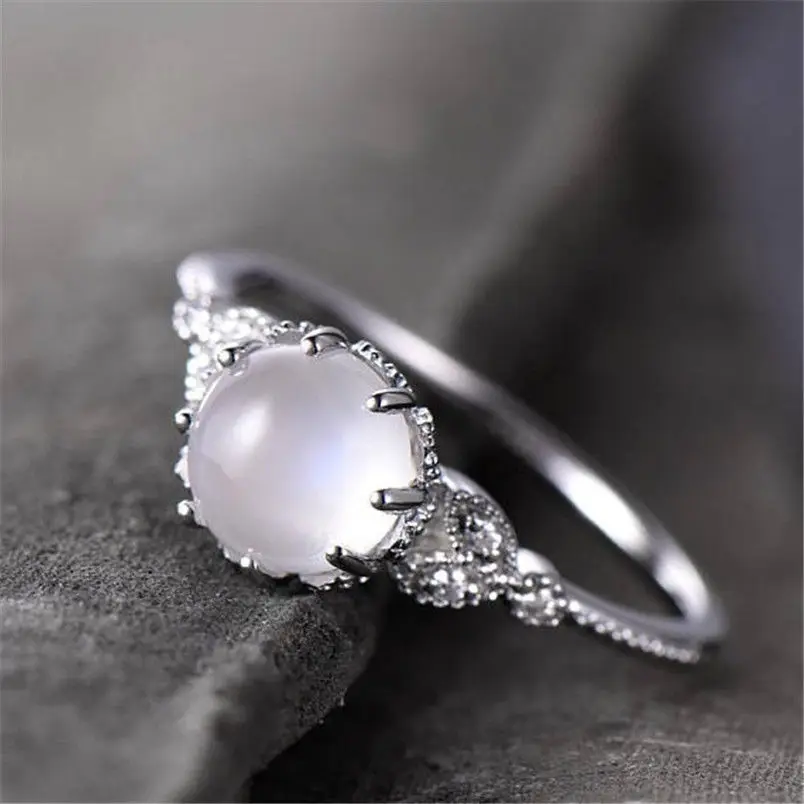 Buy Hot Sale Moonstone Wedding Rings for