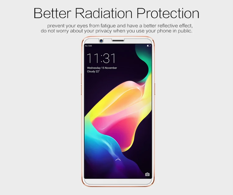 OPPO R11S Плёнки Nillkin матовый устойчивый к царапинам или HD Защитная для Экран