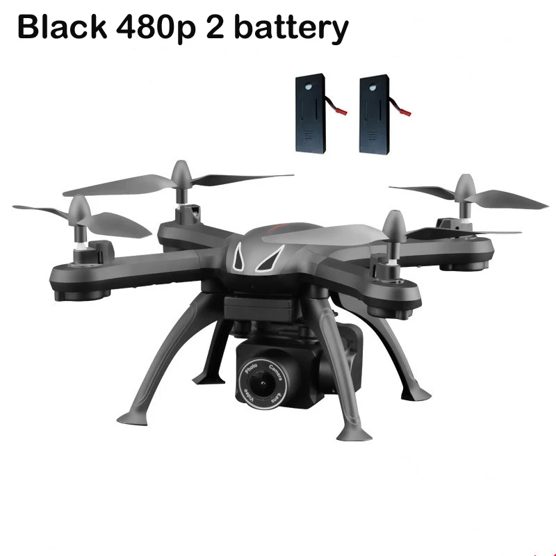480p black 2battery Дрон X6S с камерой 720P 1080P 4K HD WiFi FPV в режиме реального времени, Аэрофотосъемка, удержание высоты, Радиоуправляемый квадрокоптер, вертолет, летающие игрушки VS SG106 - Цвет: 480p black 2battery