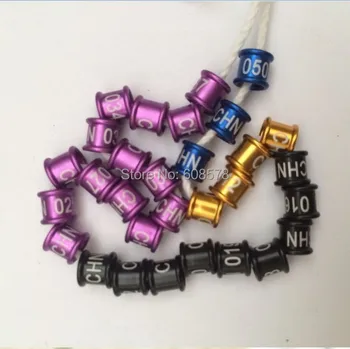 

free shipping customed pigeon leg ring