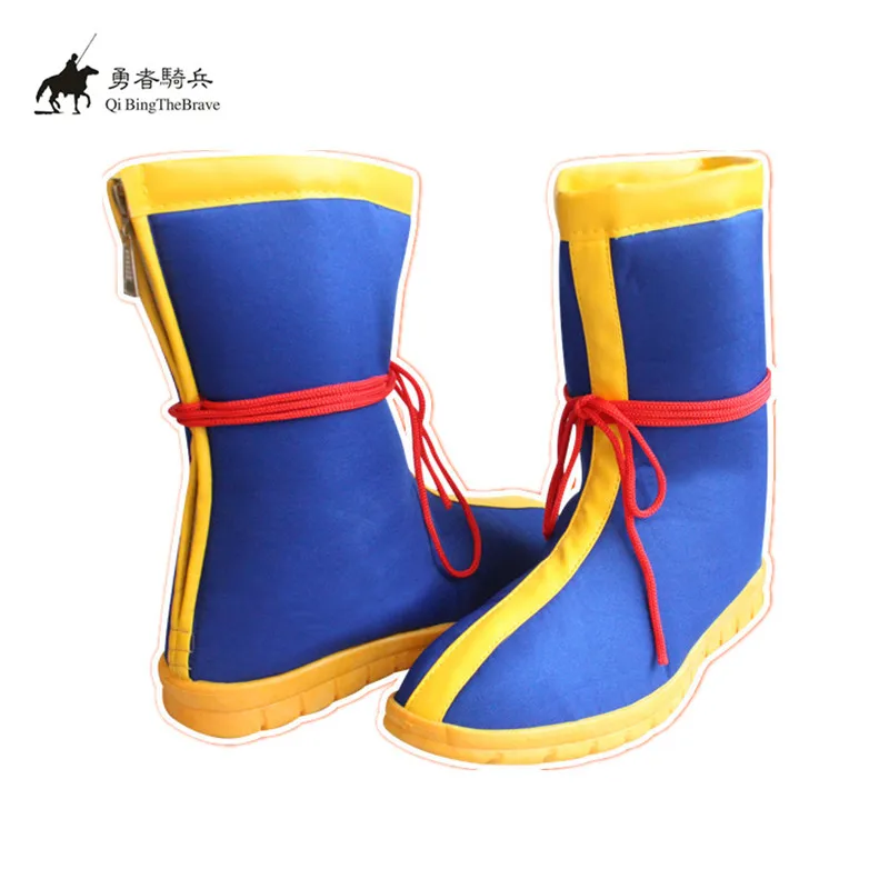 Dragon Ball Z SON GOKU Boots Anime Cosplay Shoes Cos Halloween Party Boots