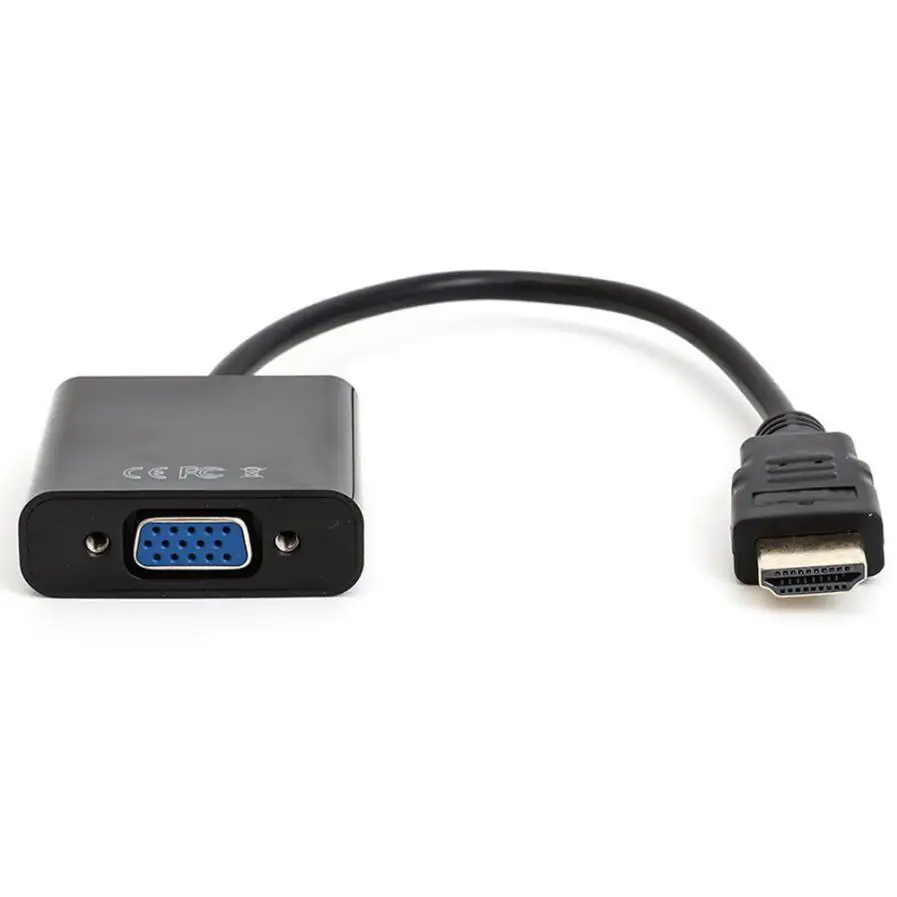 HIPERDEAL 1080P HDMI мужчина к VGA Женский видео адаптер шнура конвертера кабель для HD TV PC