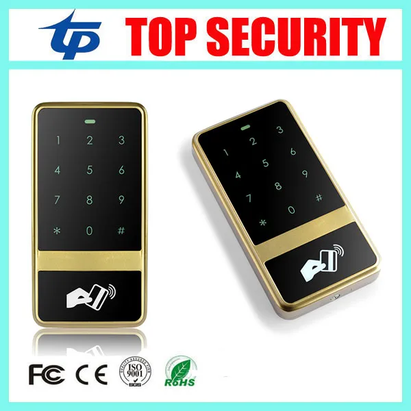 

125KHZ RFID Card Access Controller Touch Keypad Surface Waterproof 8000 Users Door Access Control System Card Reader