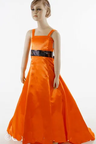 Orange Dress for Wedding
