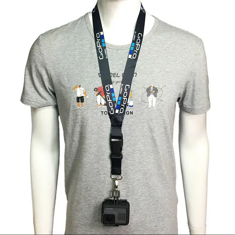 Accessories Neck Strap Lanyard Sling with Quick-released Buckle for GoPro7 6 5 5s 4 3+ 3 2 1 Action sports Camera Accessories Neck Strap Lanyard Sling with Quick-released Buckle for GoPro7 6 5 5s 4 3+ 3 2 1 Action sports Camera