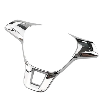 

Carmilla ABS Car Steering Wheel Cover Trim Sticker for Volkswagen VW Golf 7 GTI MK7 JETTA MK6 Gran Santana Tiguan Bora