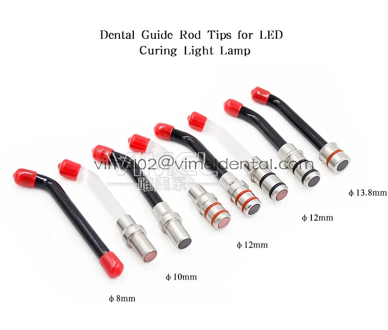 2 шт. Универсальный наконечник руководство оптического волокна стержня для