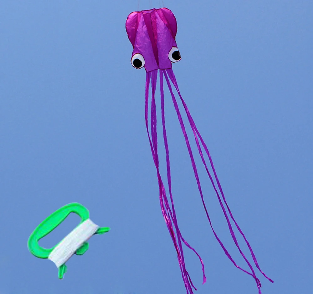 Large Mollusc Octopus With Long Colorful Tail For Children Adults Outdoor Game Activities Beach Trip Great Gift To Kids 400*80cm 5