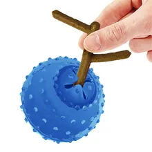 Pet Educational Toys Frozen Leak Food Ball Dog Chewing Rubber Toy Puppy Dog Cat Funny Toy