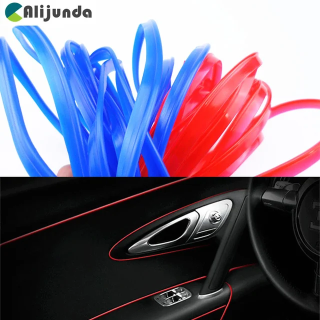 Us 3 59 10 Off 5 Mt Car Interior Exterior Trim Dekorative Streifen Linie Fur Volkswagen Vw Polo Tiguan Passat Golf Eos Scirocco Jetta Bora Lavida