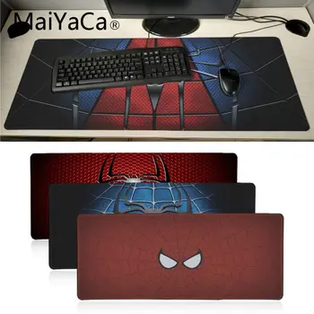 

MaiYaCa New Printed Spiderman logo Keyboard Gaming MousePads Large Gaming Mouse Pad Lockedge Mouse Mat Keyboard Pad