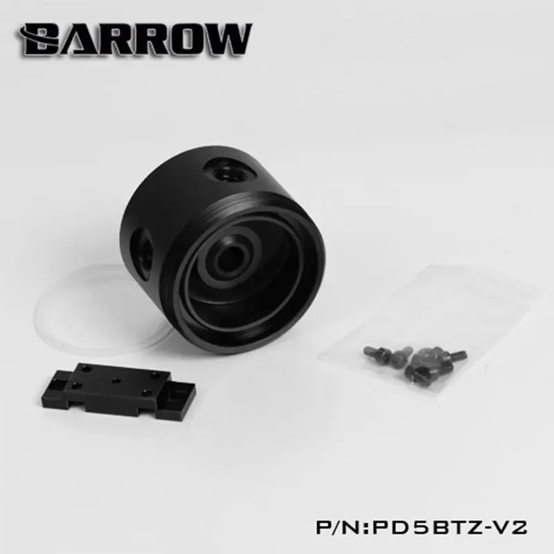 

Barrow YKD5BTZ-V2/PD5BTZ-V2 POM/PMMA Acrylic Water Pump Top For D5 / MCP655 Serise Pump Computer Water Cooling.