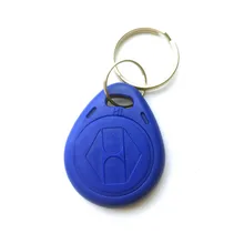 10 шт. RFID TK4100 ID 125 кГц RFID ключ-карта теги записываемых брелоков Токен метка брелок Читайте только красным/желтый/зеленый/синий/черный/фиолетовый