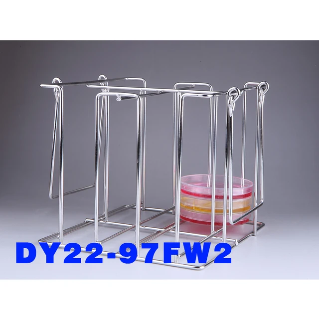 Stainless Steel Petri Dish Carrier Rack 230*210*185mm , Size Fit 90mm Petri dishes , Can Storage