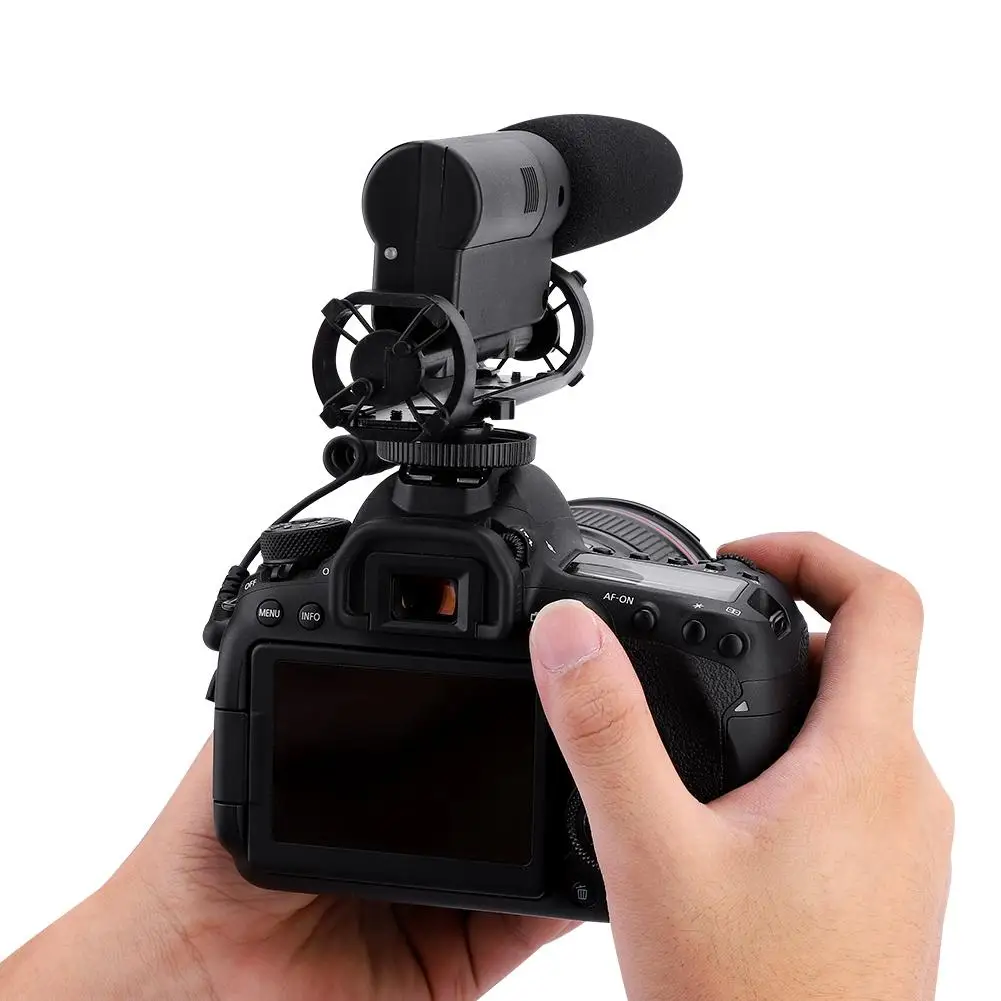 Microphone 3.5mm Digital Video Recording Interview Hifi HD Sound Mini Mic Phone Microphone For