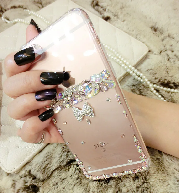 Модные Rhinestone жесткого Пластик телефон Обложка для Motorola Moto E 2nd G3 X Play стиль XT1650 с