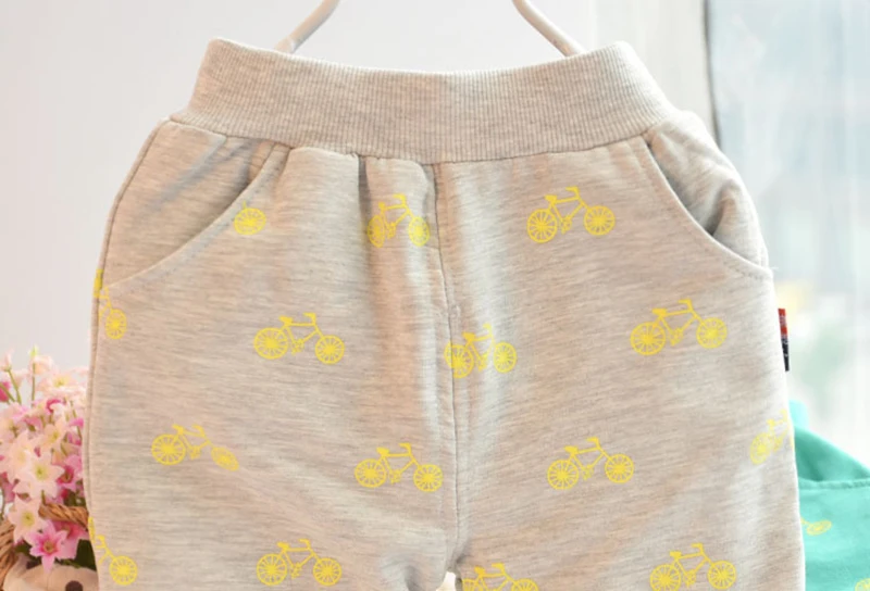 2016-new-Spring-and-autumn-cotton-Korean-style-bicycle-design-baby-pants-0-2-year-children