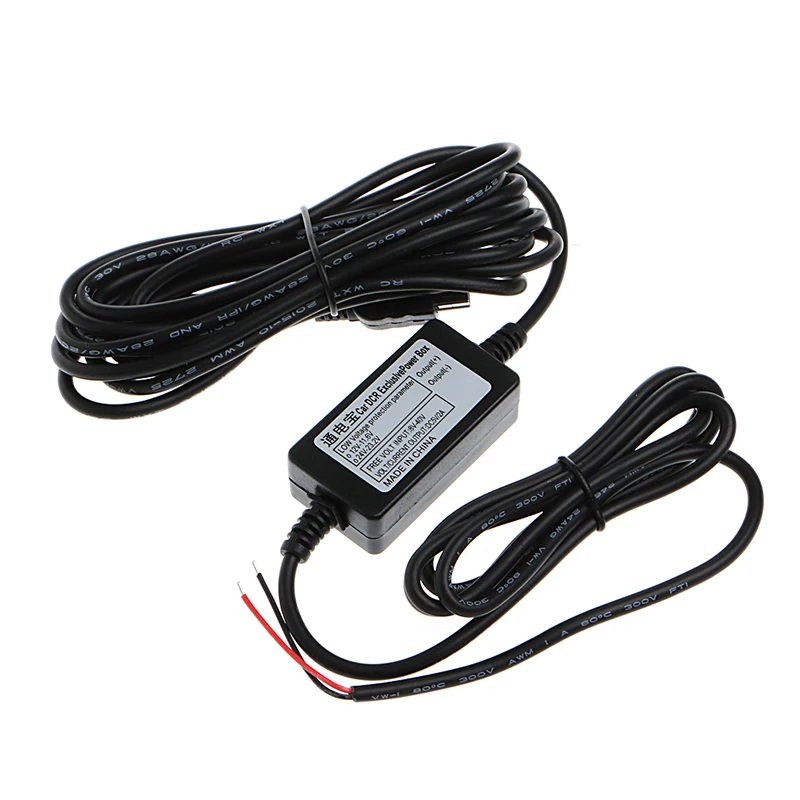 12V 24V до 5V 2A мини-usb зарядное устройство для авто с контрастным Зарядное устройство DC преобразователь модуль низкая Напряжение автомобильное стекло внутренний полезный DC конвертер Кабель