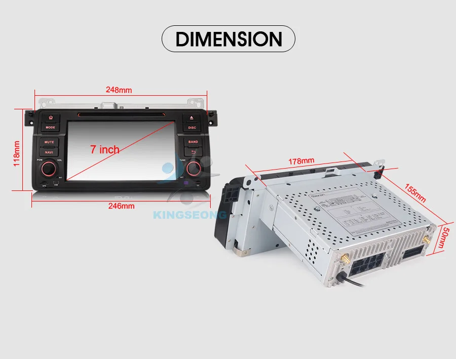 Excellent Android 9.0 DAB+ Autoradio Car stereo GPS NAVI WIFI+4G OBD Bluetooth for BMW M3 E46 3er 320 MG ZT Rover 75 22