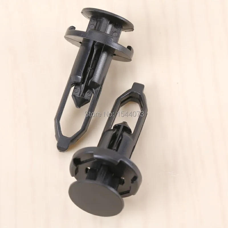 100pcs 9mm Auto car Accessories Plastic Fastener Clip for TOYOTA