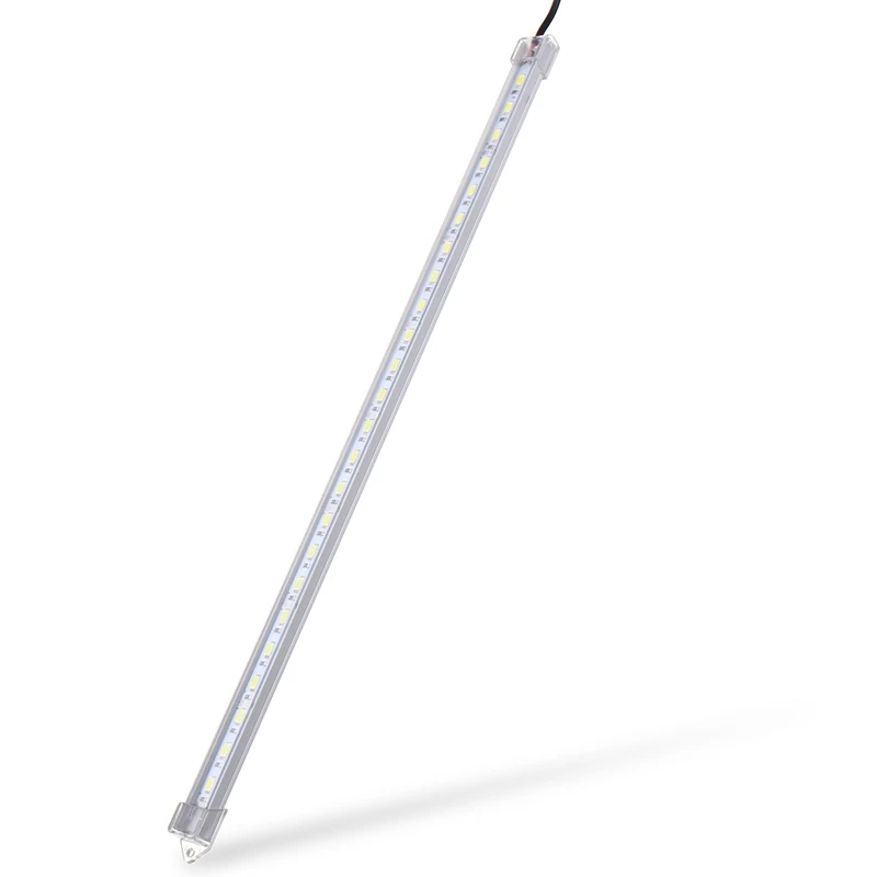 35 см 7 Вт 24 SMD 5630 Светодиодный светильник с питанием от USB DC 5 в жесткая полоса светильник с жесткой полосой лампа с прозрачной крышкой