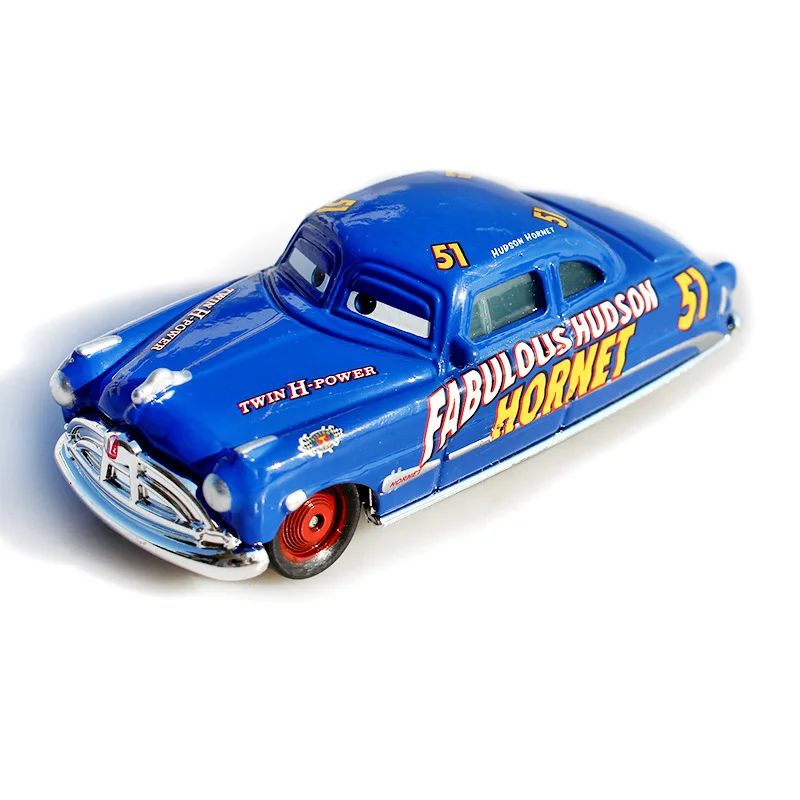 

Disney Pixar Cars 2 Fabulous Doc Hudson Hornet Metal Diecast Toy Car model for children 1:55 Loose Brand New In Stock