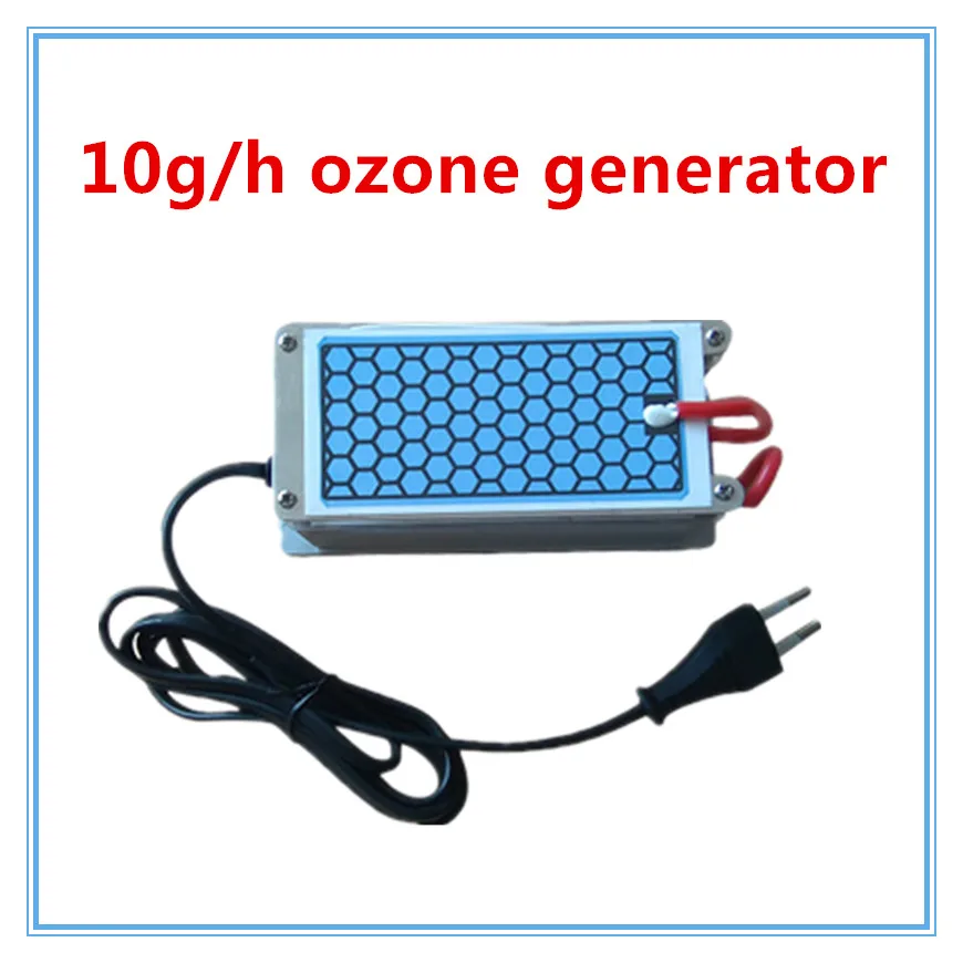 New! 110/220V Ozone Generator 10g with Long Life Ceramic Plate for Storage Warehouse Sterilization With Gift+Free Shipping