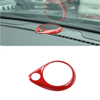 

Central Console Small Trumpet Decoration Cover for Jeep Grand Cherokee 2011+ Car Interior Accessories Silver/Red/Carbon fiber