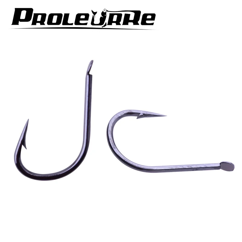 

5package/50pcs Super Sharped Forged Fishing Hooks High Carbon Steel carp Fish Hook Fishhooks Jig Barbed Fishing Accessories