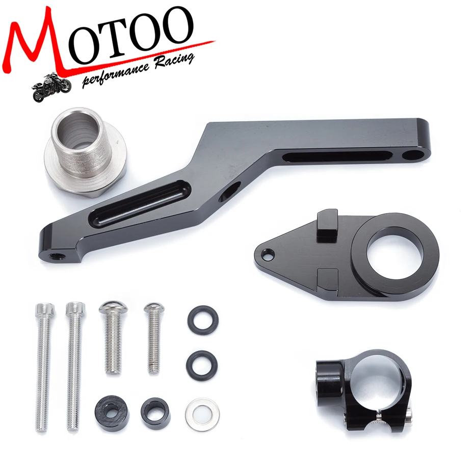 

For KAWASAKI ZX6R ZX-6R 2009-2016 Motorcycles Adjustable Steering Stabilize Damper Bracket Mount Support Kit Accessories