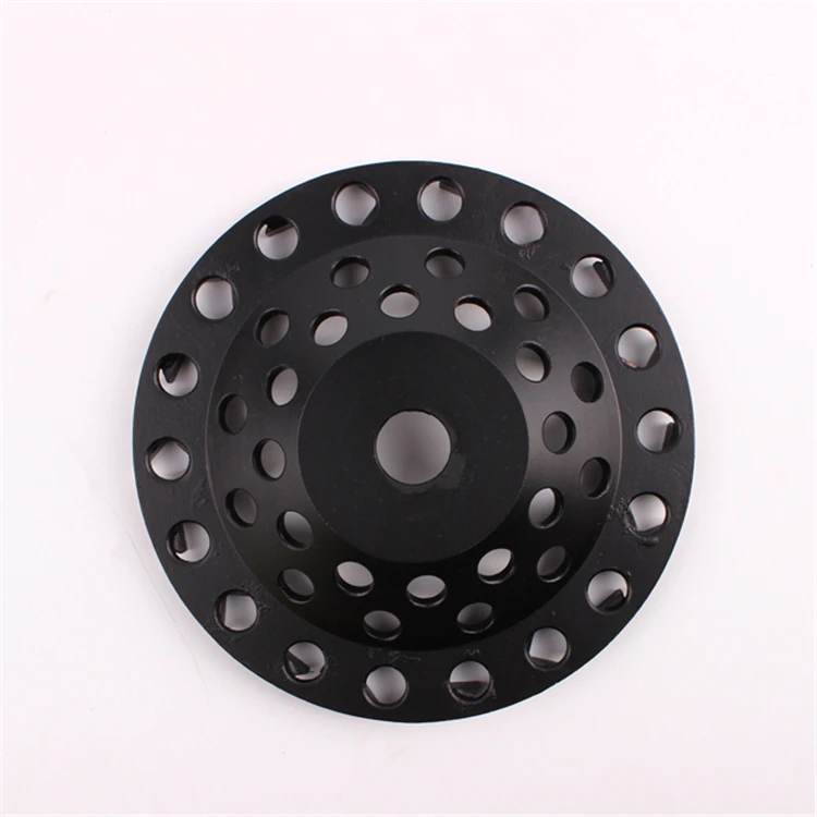 GD43 18 сегментов стрелы алмазные шлифовальные чашки колеса 7 дюймов диск по бетону для мозаичный бетон для пола 9 шт