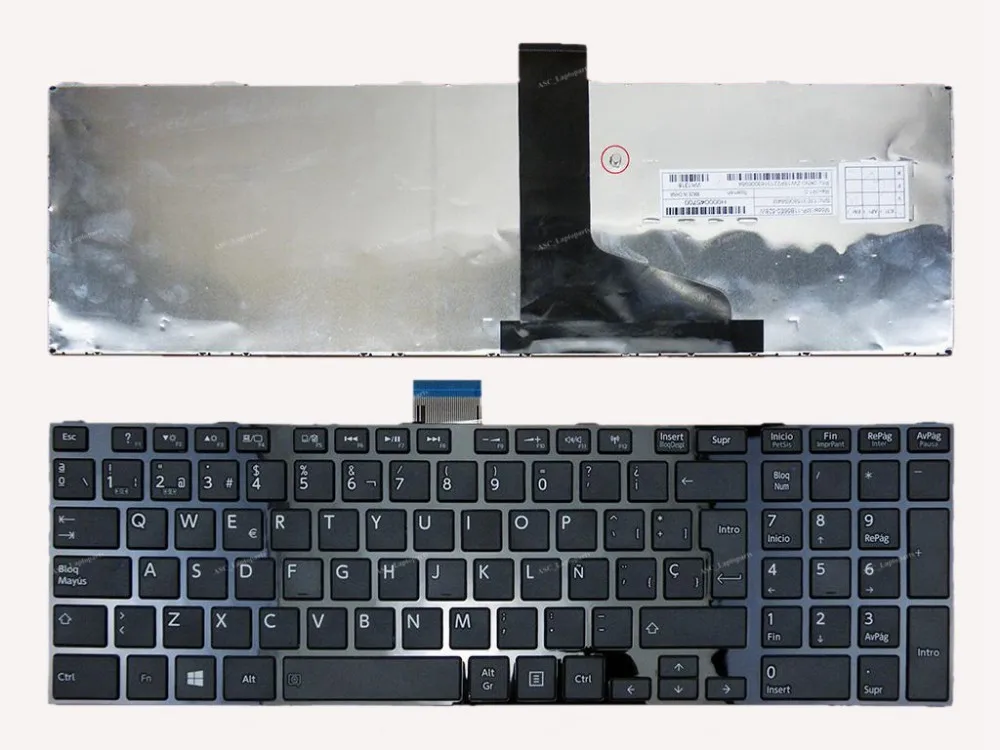 Новая SP испанская Teclado клавиатура для Toshiba Satellite P875 P875D S970D S975D Клавиатура ноутбука