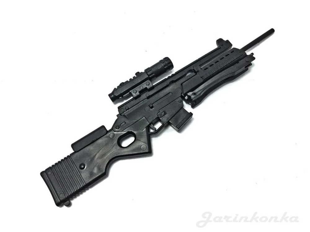 1:6 SL8-2 Sniper Weapon Model Gun Accessory for 1/6 Scale 12" Action Figures