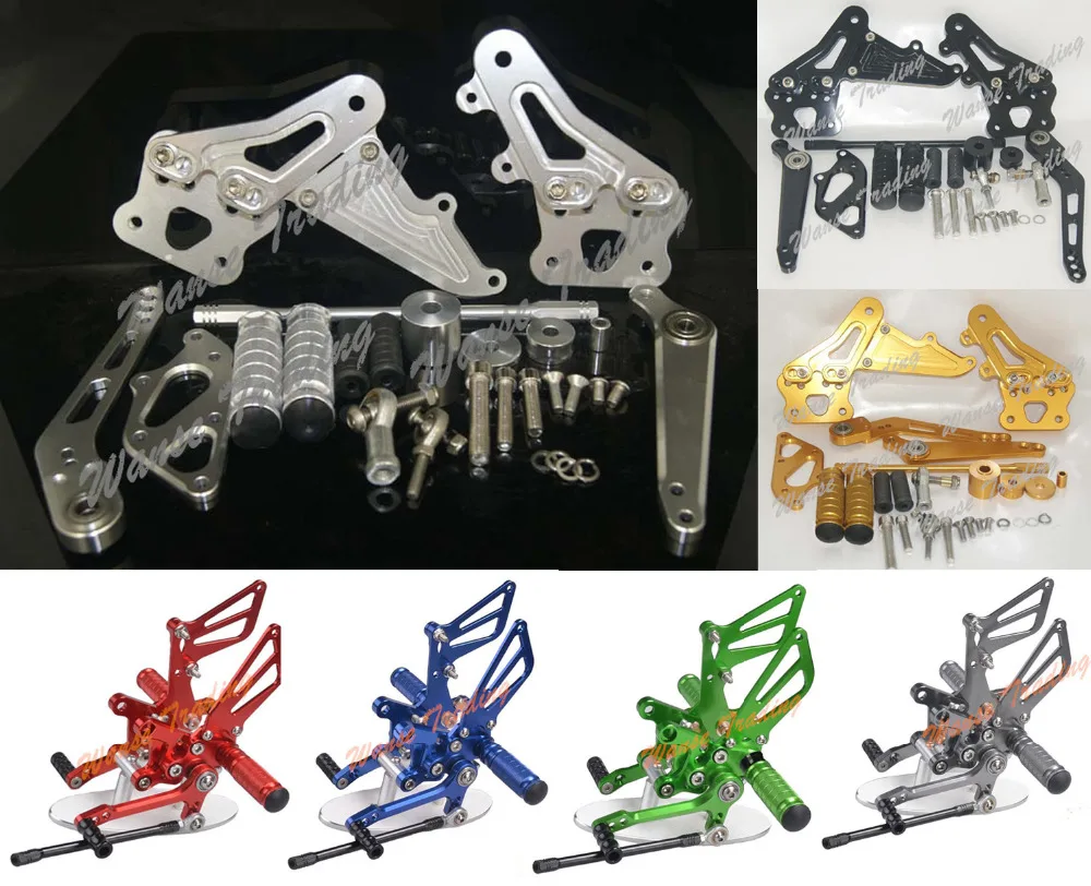 Sale Adjustable Rider Rear Sets Rearset Footrest Foot Rest Pegs For