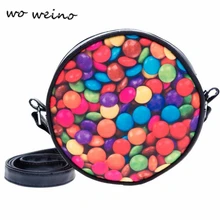 Wo weino frauen Messenger Bags Damen CrossBody Tasche Mode Druck Leder Schulter Umhängetasche bolsa feminina para mujer