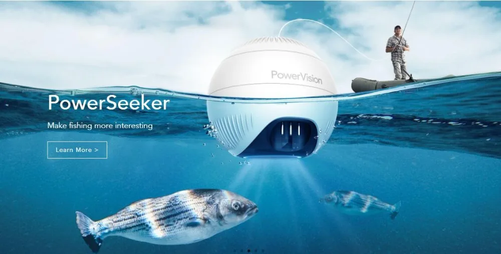 Powervision PowerSeeker Seeker Интеллектуальный рыболокатор для PowerVision PowerRay беспилотный Дрон с камерой под водой