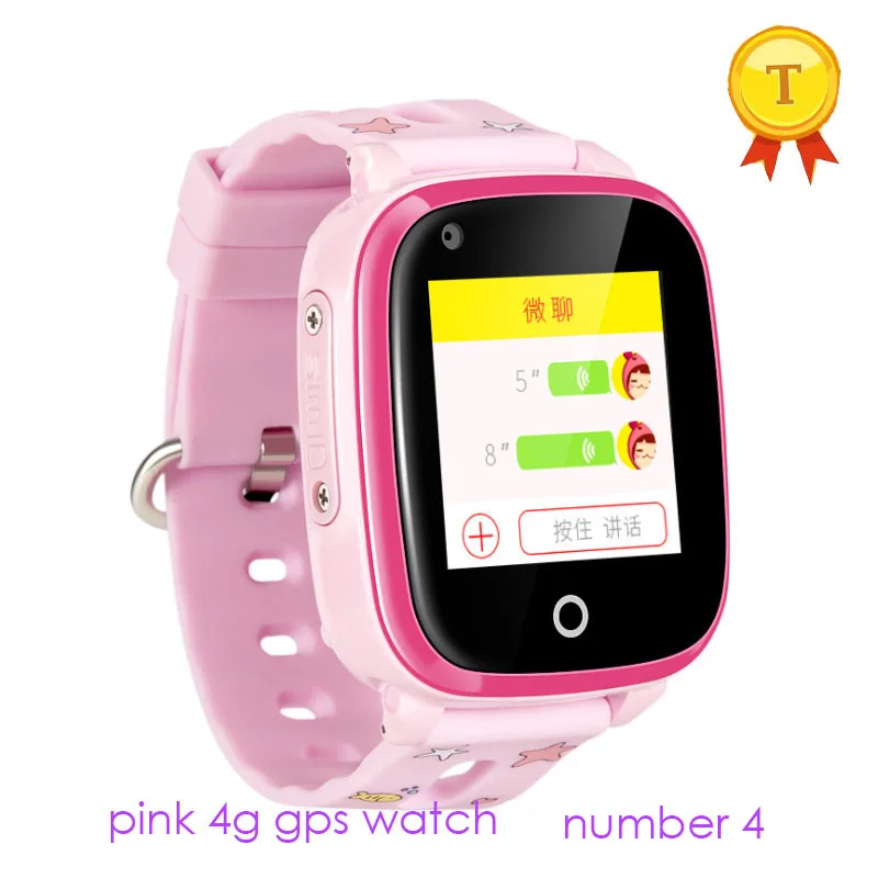 Новые смарт-часы с видео звонком 4G для детей Детские ip67 водонепроницаемые gps Wi-Fi позиционирование с камерой голосового чата SOS анти-потеря