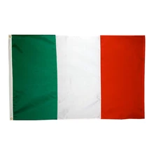 Флаг 3x5fts 90*150 см зеленый белый красный Италия итальянский флаг для украшения