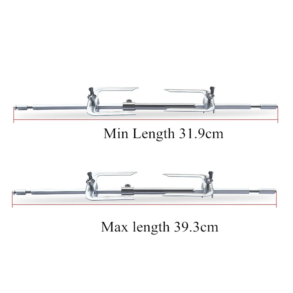 Барбекю жаровня вращающаяся вилка для барбекю из нержавеющей стали/стойка для жарки курицы аксессуары для кухонной печи барбекю шампуры