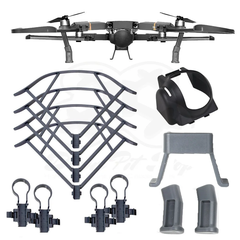 

Propeller Guards + Landing Gear + Sun Shade gimbal Hood For DJI Mavic Pro - Ultimate Protection Kit